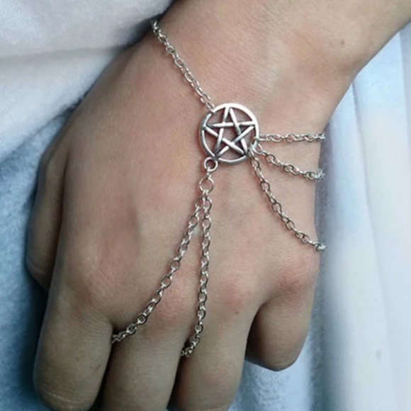 *Roro* Pentacle Attached Bracelet - Picture 5 of 5